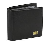 SAFE 401 - Álbum de bolsillo para alfileres de 4 hojas y forro de terciopelo azul (110 x 110 mm)