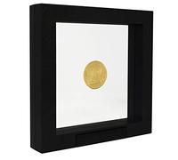 SAFE 4500 cuadro para monedas 3D 13 x 13 cm | marco transparente frontal trasero | porta monedas de colección | cuadro para camiseta de fútbol