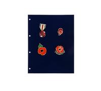 SAFE 5460 Hojas suplementarias para medallas - 2 piezas - en formato DIN A4