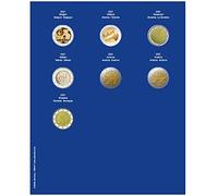 SAFE 7302-37 Hoja complementaria para monedas de 2 euros en cápsulas para el año 2021