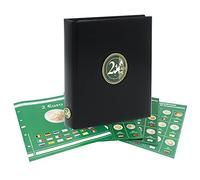 SAFE 7341-B4 (2019-2021) Álbum Premium para monedas de 2 € - Álbum de colección para monedas conmemorativas europeas - Con hojas ilustradas e insertos seguros - Expandible - Elegante y de alta calidad