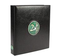 SAFE 7343 Premium - Carpeta de monedas de 2 euros de la Unión Europea | 2 hojas para monedas coleccionables incluidas 250 x 230 x 80 mm