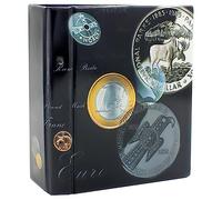 Safe 7817 Álbum de Monedas álbum de colección de Monedas - almacenar Monedas de Euro - tu álbum de colección de Monedas de Euro 1 céntimo a 2 Euros