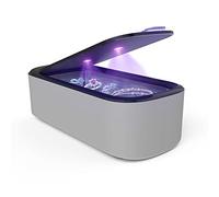 SAFE 9909 Dispositivo de limpieza ultrasónica Gafas Monedas Joyería | Limpiador de gafas ultrasónico | Limpiador de joyas ultrasónico de 550 ml 24 W con fuentes de luz UVC