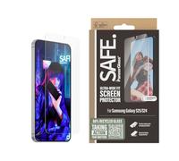 SAFE BY PANZERGLASS Protector de pantalla de vidrio templado para Samsung S25, a prueba de arañazos, sin burbujas, ultra resistente, revestimiento sin manchas, protector de pantalla para Samsung S25