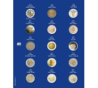 SAFE Hoja complementaria nr 7822-21 2018 para monedas de 2 euros | adecuado para el álbum TopSet