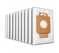 SAFE 'N CLEAN Bolsas de Microfibra Premium compatibles con Nilfisk Select, Elite y Power | Alta Filtración y Larga Duración | Compatible con 128389187 | 10 Unidades