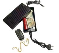 Safe - PP Container | Portable Laptop Charger Shape Valuable Storage Compartment For Homeowners Bedroom Living Room Study Travel Jewelry Keys Necklaces