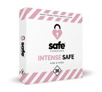 SAFE Intense Safe - Preservativos Texturizados y Punteados (36 unidades)