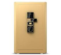 Safe Safe Safe Safe Box Solid Aloy Acero Contraseña de construcción más configuración Clave para Home Office Hotel (Color: Gold) Bien