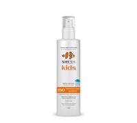 SAFE SEA - Crema Solar 50 SPF Adultos 100ml | Protector Solar 50 Eco-Friendly | Crema Solar Spray | Proteccion Solar 50 SPF | Spray Solar 50 | Crema Solar 50 Spray | Crema Solar Spray Antimedusas
