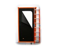 SafeCore Puerta Antipolvo 220x110 cm 1 Unidad, Cremallera Doble