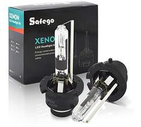 Safego 2X D2R 35W 6000K Lámpara de Xenón de Faros Bombilla Blanco 12V | Hid Xenon Luz Luces de Coche para Coches