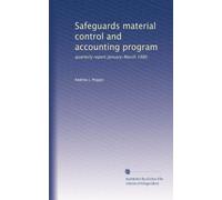 Safeguards material control and accounting program: quarterly report January-March 1980