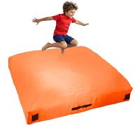 SaferBounce Alfombra Sensorial Crash Pad para Niños | Grande 152 x 152 cm o 122 x 91 cm | Colchoneta para Autismo | Tapete de Espuma para Saltar y Jugar | Crash Mat para Niños | Escalada Bouldering