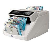 Safescan 2465-S Contadora de billetes cuenta el valor de billetes mezclados de euro - Contadora detectora de billetes falsos en 7 puntos - Máquina para contar billetes clasificados de cualquier divisa