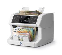 Safescan 2865-S Contadora de billetes cuenta el valor de billetes mezclados - Contadora detectora de billetes falsos en 7 puntos - Máquina para contar billetes con interfaz multilingüe