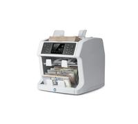 Safescan 2985-SX Contadora de billetes cuenta el valor y clasifica billetes mezclados - Contadora detectora de billetes falsos en 7 puntos - Máquina para contar billetes con opciones de clasificación
