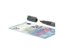 Safescan 30 Bolígrafo detector de billetes falsos para verificar billetes con rapidez - Detector billetes falsos de papel - Caja de 10 bolígrafos o rotuladores