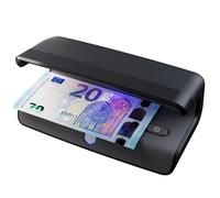 Safescan 45 LED Detector de billetes falsos con luz UV - El detector de dinero también verifica tarjetas de crédito y DNI - Detector billetes falsos con luz UV LED - Detector de billetes UV