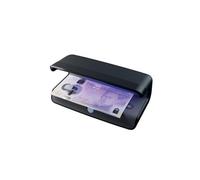 Safescan 75 LED Detector de billetes falsos con luz UV y blanca -El detector de dinero también verifica tarjetas de crédito y DNI -Detector billetes falsos con triple detección-Detector de billetes UV