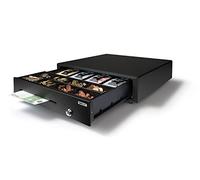 Cajón de efectivo electrónico Safescan LD-4141 Metal Negro 4 billetes 8 monedas 12V 410mm