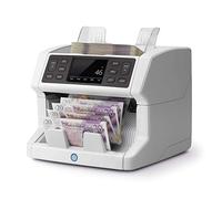 Safescan Máquina contadora de dinero 2850 - Contador de billetes clasificados - Máquina contadora de efectivo con detector de dinero falsificado de 3 puntos - Máquina contadora de dinero - Adecuado