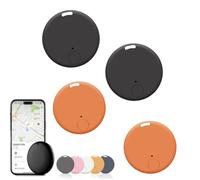 Safesync GPS Tracker, Safe Sync GPS Tracker, Real-Time Location with Magnetic Case, for Vehicles, Cars, Trucks, Loved Ones, Waterproof & Magnetic (2 PCS Black+2 PCS Orange)