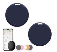 Safesync GPS Tracker, Safe Sync GPS Tracker, Real-Time Location with Magnetic Case, for Vehicles, Cars, Trucks, Loved Ones, Waterproof & Magnetic (2 PCS Navy)