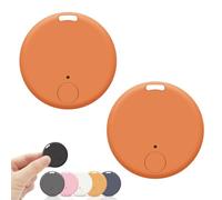 Safesync GPS Tracker, Safe Sync GPS Tracker, Waterproof & Magnetic Car Trackers Tracking Device, Real-Time Location Trackers with Magnetic Case, for Vehicles, Trucks, Pets, Valuables (Orange #2)