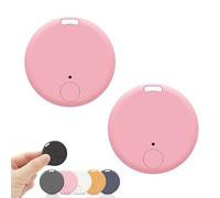 Safesync GPS Tracker, Safe Sync GPS Tracker, Waterproof & Magnetic Car Trackers Tracking Device, Real-Time Location Trackers with Magnetic Case, for Vehicles, Trucks, Pets, Valuables (Pink #2)