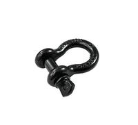 Safetex 58011075 - Grillete negro con perno, 16 mm