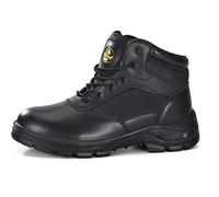 SAFETOE S3workshoes militares masculinos/femeninos, zapatos de Seguridad M - 8515, antiestáticos, impermeables, cuero transpirable, plantillas ligeras y cómodas, dedos de acero, placas de acero