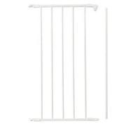 Safetots Barrera para Escalera de Planta Abierta, Extensión, 46cm, Blanco, 70cm de Altura, Panel de Extensión de Seguridad para Escaleras de Planta Abierta