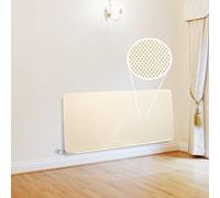 Safetots Cubierta de radiador de doble tela, 50 cm x 100 cm, cubierta protectora para radiadores llenos de agua, reduce los riesgos de golpes y radiadores calientes al tacto, seguridad para bebés y
