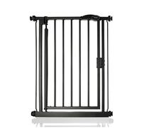 Safetots - Barrera de Seguridad con Cierre autómatico (61cm - 66.5cm, Negro Mate)
