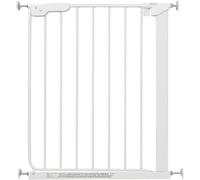 Safetots Puerta de Seguridad Súper Estrecha para Bebés, 60,5cm - 66,5cm, Blanca, Barrera de Seguridad Infantil, Puerta para Escaleras para Niños Pequeños
