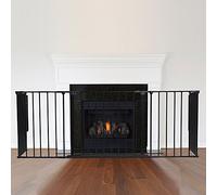 Safetots - Rejilla de protección para chimenea multipanel Talla:46D x 164W cm