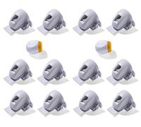 Safety 1st Adhesive Magnetic Cabinet Locks, Includes 12 Child Locks for Cabinets & Drawers, 2 Keys, White