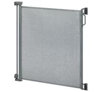 Safety 1st barrera retractil, puerta seguridad bebe 140 cm, Light Grey