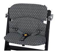Safety 1st Cojín de asiento original, adecuado para la trona Safety 1st Timba, cómodo asiento, fijación rápida y fácil, lavable a máquina a 30 °C, ofrece mucha comodidad, diseño geométrico