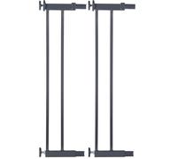 Safety 1st Easy Close Extensión Barrera Metálica 14cm, Sin Taladros, Extensión Valla Seguridad Infantil, Fácil Instalar, Ampliación Barrera Seguridad Niños Escalera, Ajuste a Presión, Gris