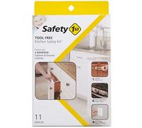 Safety 1St Kit de seguridad de cocina sin herramientas, color blanco