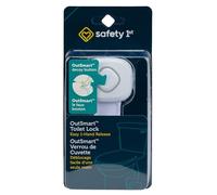 Safety 1st OutSmart - Cerradura para inodoro, color blanco, 1 unidad (paquete de 1)
