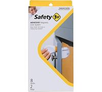 Safety 1st Sistema de bloqueo magnético adhesivo de seguridad infantil (juego de 8 cerraduras y 2 llaves)