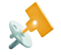Safety 1st Tapa enchufes con llave