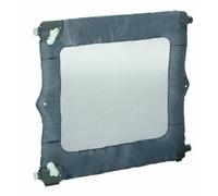 Safety 1st Travel Safety Barrier, Puerta de Escalera para Viajes, Puerta de Escalera de Ajuste a Presión, Puerta Infantil también apta para Perros, 6 meses a 2 años, Dark Grey