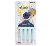 Safety 1st Universal Locks - Peine desenredante, fácil de desenredar para todo tipo de cabello, color azul