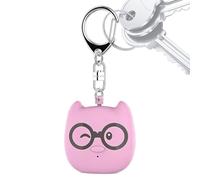 Safety Alarm - 130dB Double-Mode Rechargeable, 1.85x1.69x0.91 Inches Portable Personal Alarm with LED Light, Self Defense Siren, Loud Security Keychain for Women Kids Elderly Travel Commuting