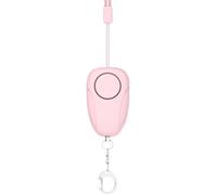 Safety Alarm Keychain - Portable Security Device | 120DB Loud Alarm with USB Charging, Anti Theft Personal Protection with Cute Design, Alert Tool for Women Men Children Elderly